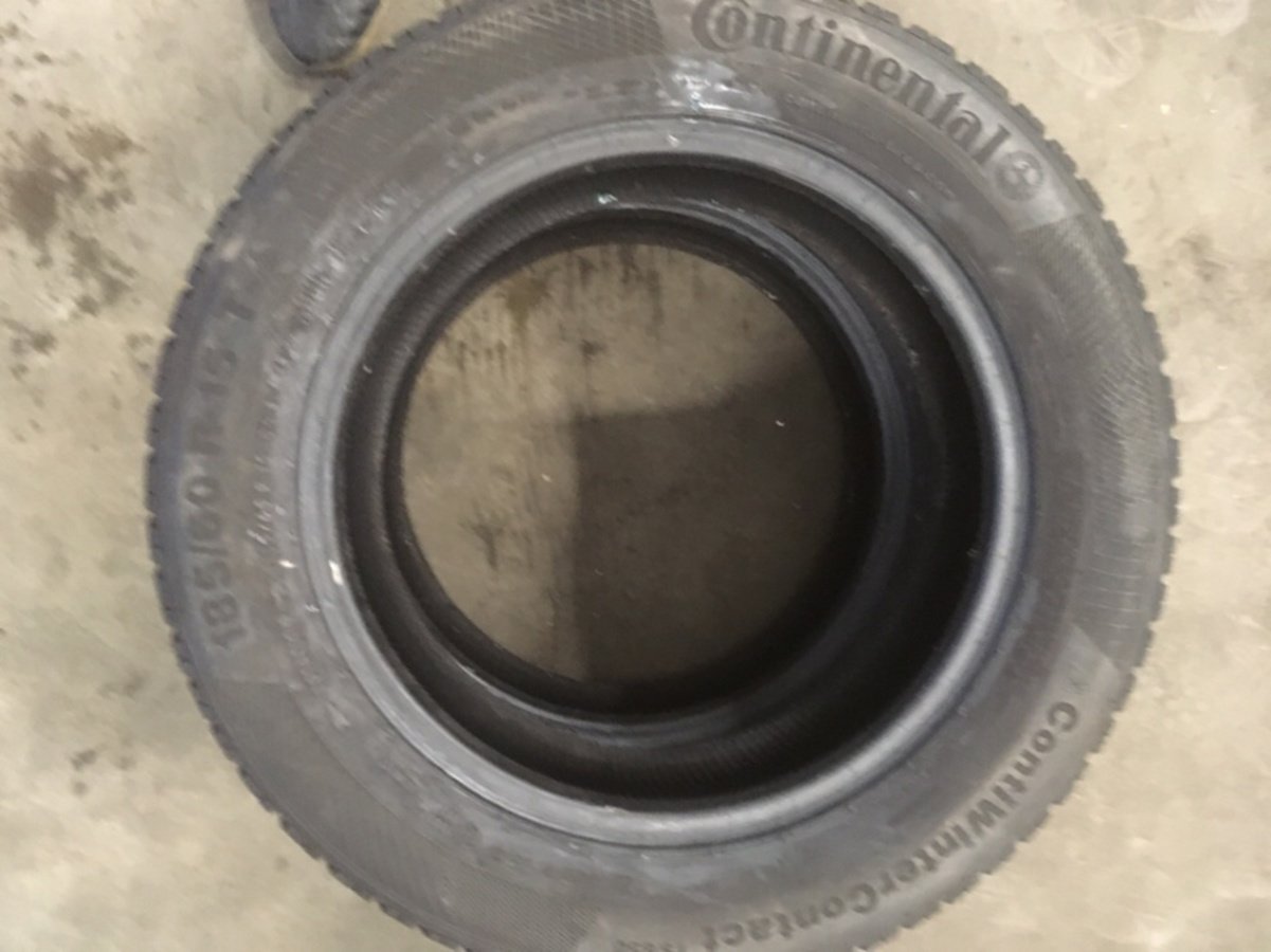 2 opony 185/60/15 Continental ContiWinterContact ts 850