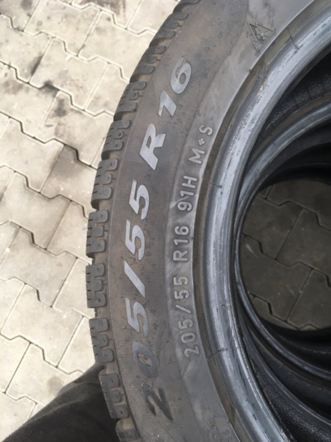 4 opony 205/55/16 Pirelli Sottozero Winter 210 7,5mm