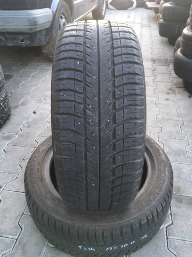 4 opony 195/50/15 Goodyear Vector + 7,5mm