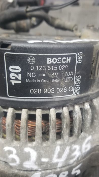 Alternator bosch Volkswagen Vento sedan 1.9 tdi 120 a 028903026g 0123515020