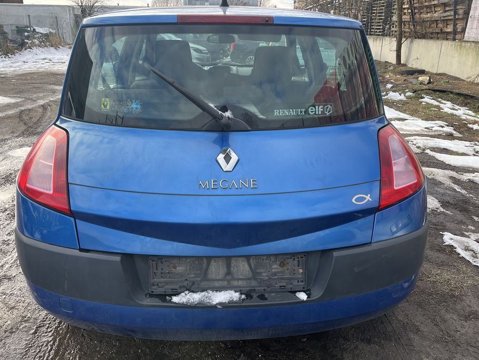 Renault Megane 1.5 diesel 60 kw k9k manual jr5 tei45 hatchback